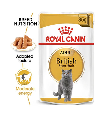 Royal Canin British Shorthair Adult Wet Cat Food