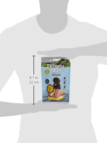 Doggy Joy Rabbit Ears with Chicken Puppy Treats 90g