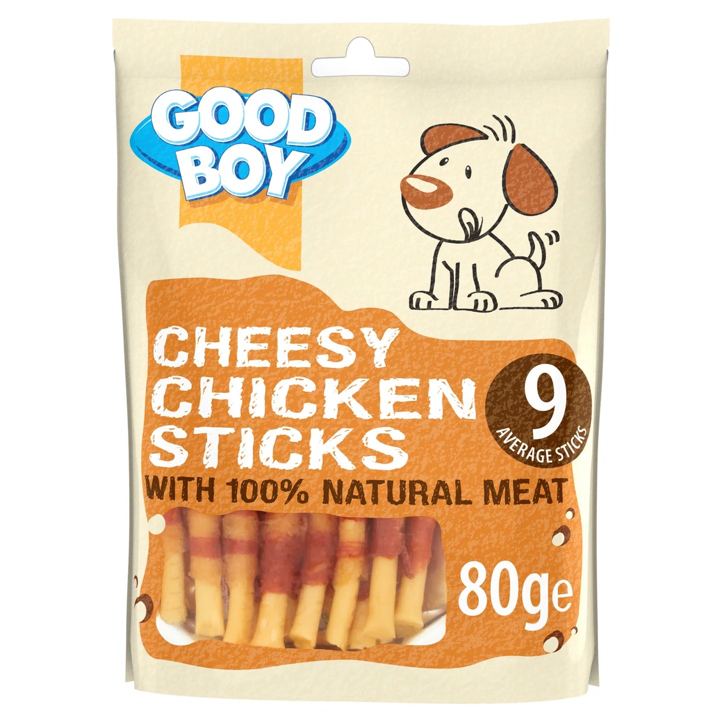 Good Boy Chicken Cheese Stick 80 g
