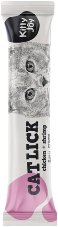 Cat Lick Chicken + Shrimp Flavor Cream Cat Treats (4x15g) 60g