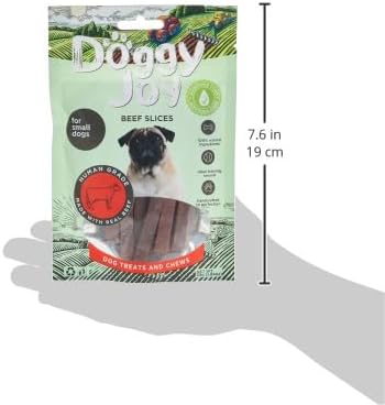 Doggy Joy Beef Slices Dog Treats 55g