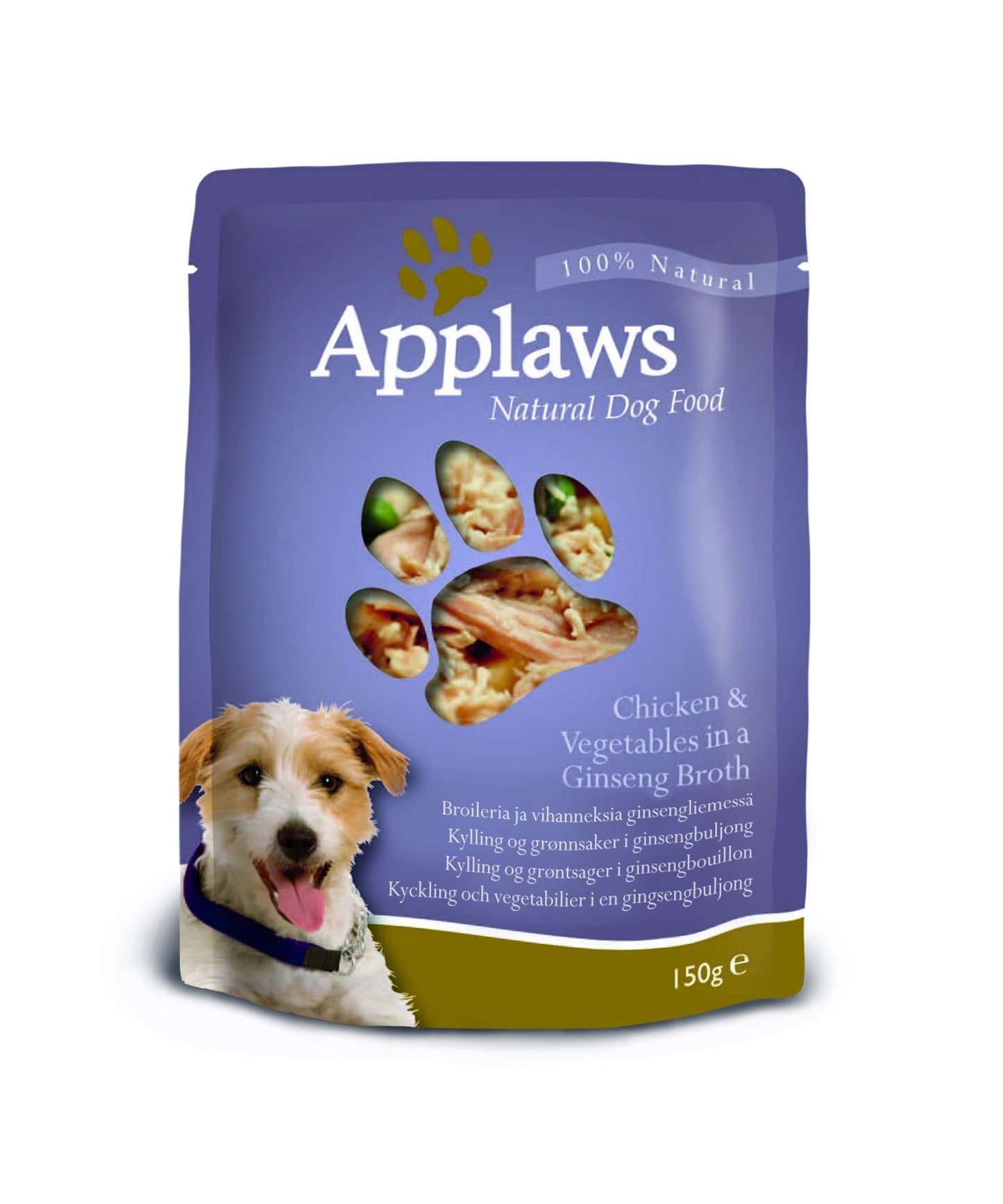 Applaws Chicken with Salmon Adult Wet Dog Food 156g Tin