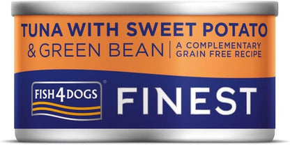 Fish4Dogs Tuna with Sweet Potato & Bean Wet Food 85g