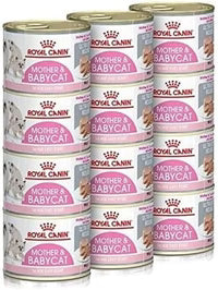 Royal Canin Mother & Babycat Mousse - Young & Adult Wet Cat Food