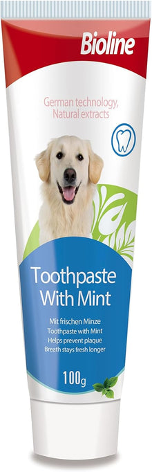 Bioline Tooth Paste Mint Flavour 100G, White