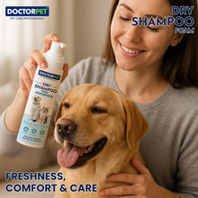 Doctor Pet Dry Shampoo Foam Pawsitively Fresh 200ml
