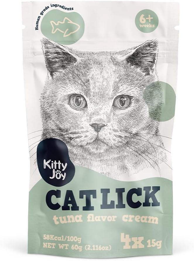 Cat Lick Tuna Flavor Cream Cat Treats 60g, 4x15g