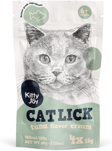 Cat Lick Tuna Flavor Cream Cat Treats 60g, 4x15g