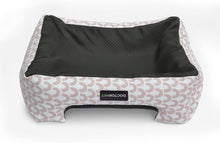 Doctor Pet Block Rectangle Pet Bed Small - Pink - Premium Waterproof Bed with Sustainable Filling, Non-Slip Base & Durable Exterior – 60 x 50 x 19 cm