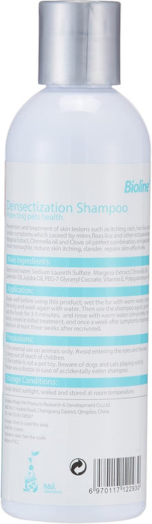 Bioline Deinsectization Shampoo For Pets 200ml