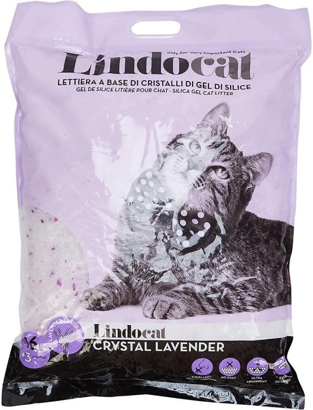 LindoCat Crystal Lavender Scent (Silica Gel) 16 L
