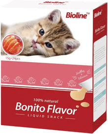 Bioline Cat Treats 15g x 24[Flavor - Bonito]