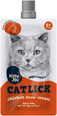 Cat Lick Chicken Flavor Cream Cat Treats 90g
