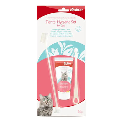Bioline Dental Hygiene Set For Cats 50G