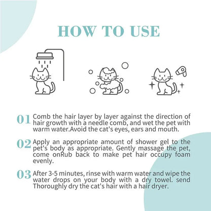 Bioline Deshedding Shampoo For Cat-200ML