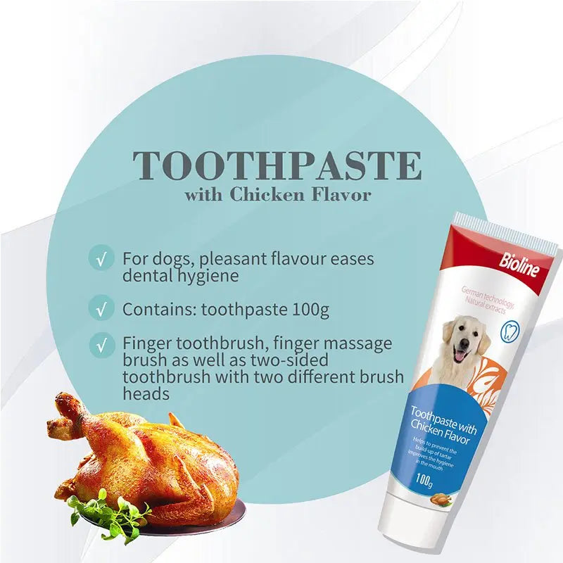 Bioline Dental Hygiene Set -Chicken Flavor 100g
