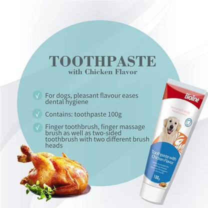 Bioline Dental Hygiene Set -Chicken Flavor 100g