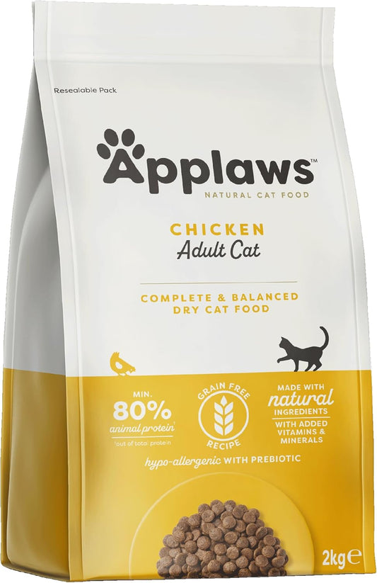 Applaws Chicken Dry Adult Cat Food 2kg