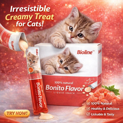 Bioline Cat Treats 15g x 24[Flavor - Bonito]