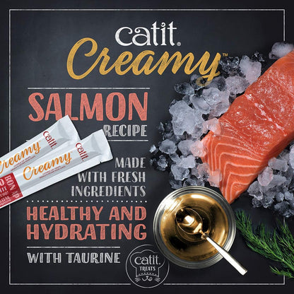 Catit Creamy Treats Mega Pack Chicken, 50 tubes/box