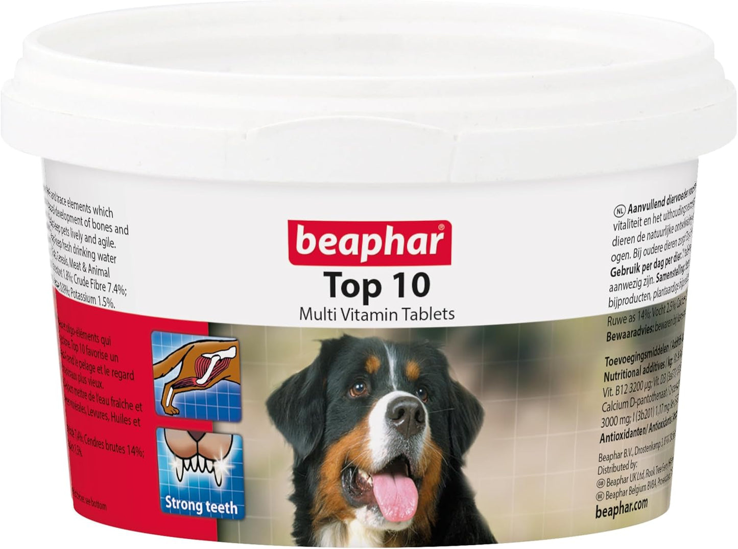 Beaphar Top 10 Dog Multi-Vitamins 180 Tabs
