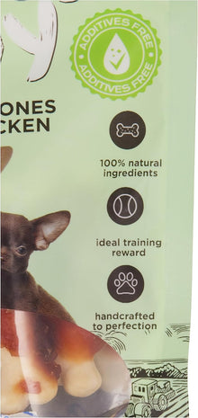 Doggy Joy Calcium Bones with Chicken Dog Treats 55g