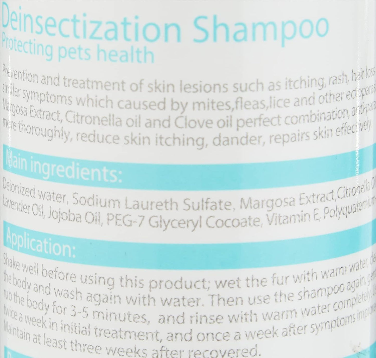 Bioline Deinsectization Shampoo For Pets 200ml