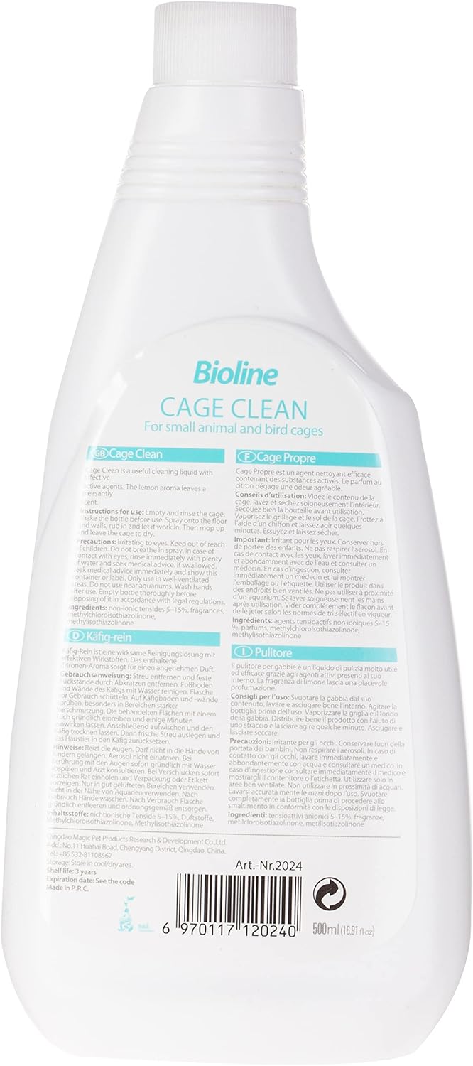 Bioline Cage Clean 500ml