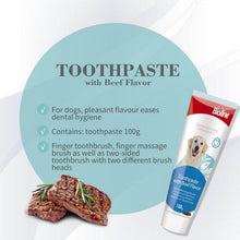 Bioline Dental Care Set, Cleans Teeth and Freshens Breath Beef Flavor -100 Gm