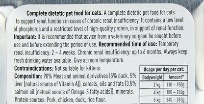 Beaphar Wet Food - Kidney/Renal Diet Duck 16 x 100 g