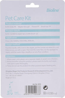 Bioline Nursing & Feeding Bottle Kit for Cats & Dogs 60ml