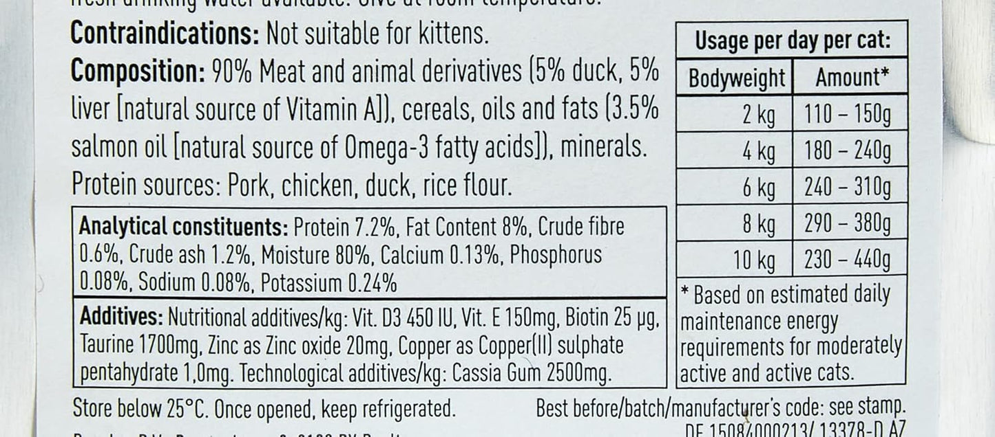 Beaphar Wet Food - Kidney/Renal Diet Duck 16 x 100 g