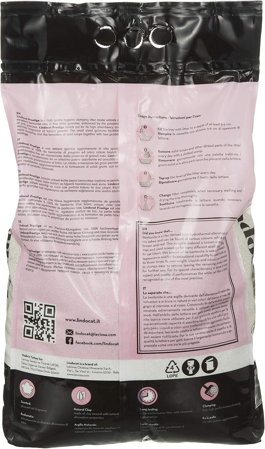 White Bentonite Prestige (Baby Powder Fragrance) 10 L