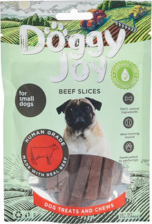Doggy Joy Beef Slices Dog Treats 55g