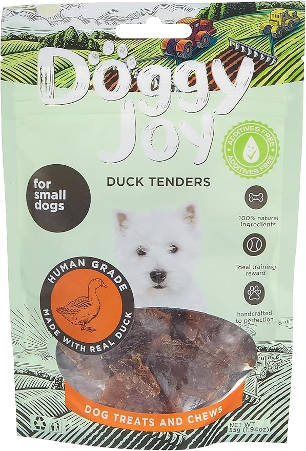 Doggy Joy Duck Tenders Dog Treats 55g