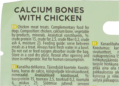 Doggy Joy Calcium Bones with Chicken Dog Treats 55g