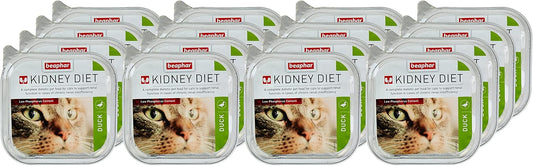 Beaphar Wet Food - Kidney/Renal Diet Duck 16 x 100 g