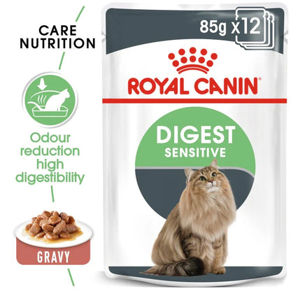Royal Canin Digest Sensitive Adult Wet Cat Food - 85G