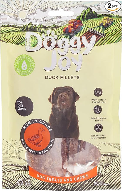 Doggy Joy Duck Fillets Dog Treats 90g