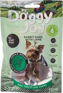 Doggy Joy Rabbit Ears with Lamb Dog Treats 55g