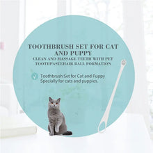 Bioline Tooth Brush for Cats and Puppies Set 4 Pieces