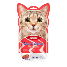 Bioline Cat Treats 5x15g - Tuna & Salmon