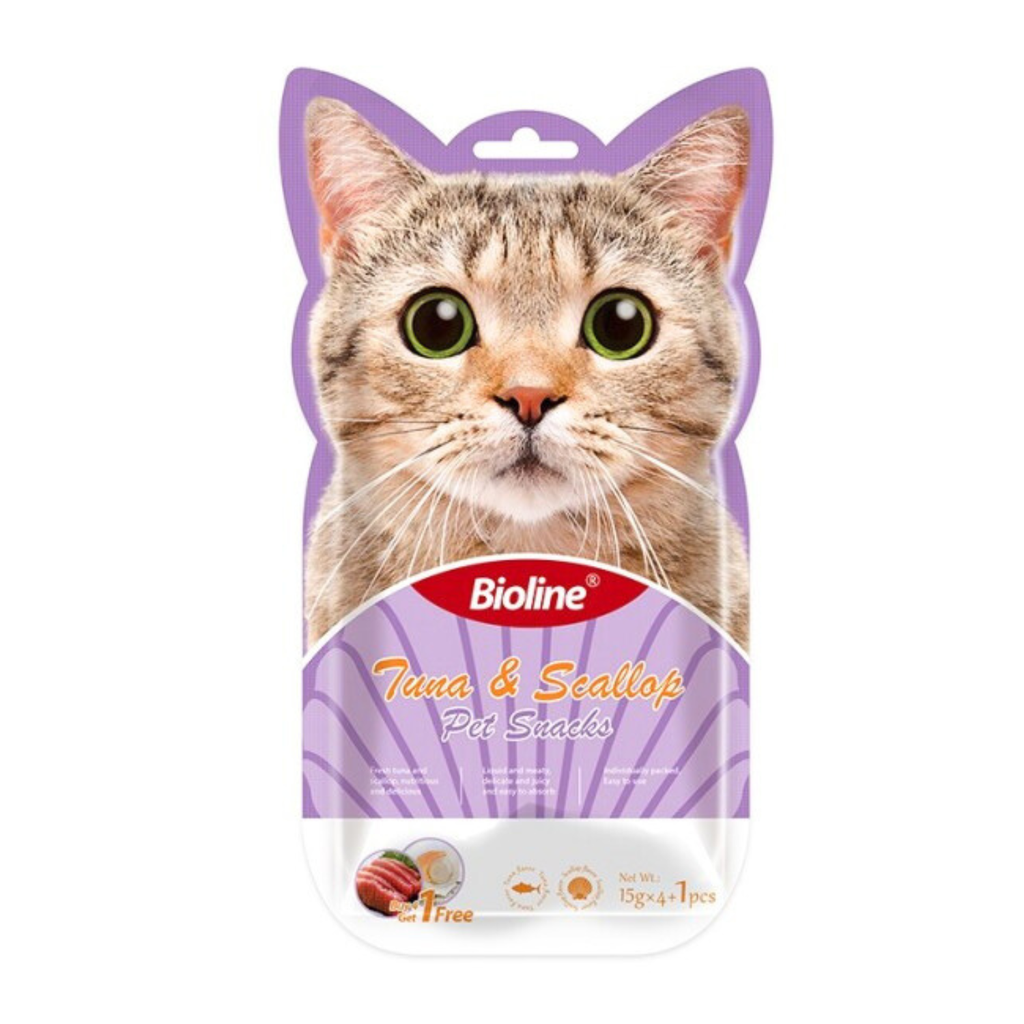 Bioline Cat Treats (5x15g)