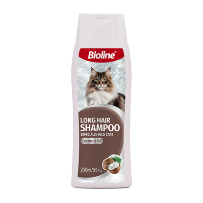 Bioline Long Hair Shampoo Cat 250ml