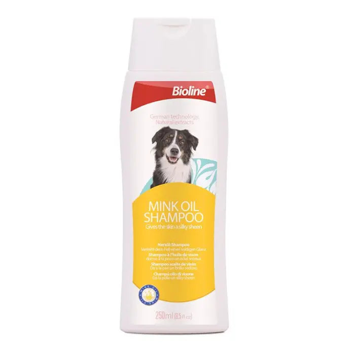 Bioline Mink Oil Dog Shampoo 250ml