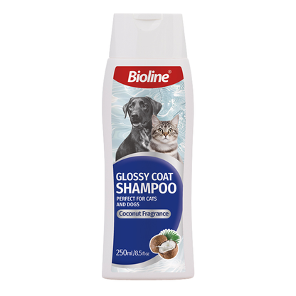 Biolineglossy Coat Shampoo-Dogs And Cats 250ml