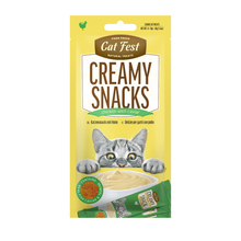 Cat Fest Creamy Snacks Chicken With Caviar 4x10g