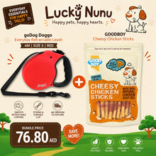 Doggo Everyday Leash + Cheesy Chicken Stick