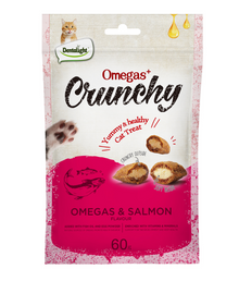 Dentalight Omegas Crunchy Cat Treat 60g (Omegas & Salmon)