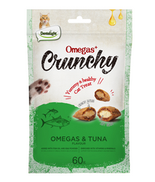 Dentalight Omegas Crunchy Cat Treat 60g (Omegas & Tuna)